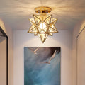 Arisha Classic Flush Mount Ceiling Light — 3㎡–5㎡ Coverage, Hardwired IP20