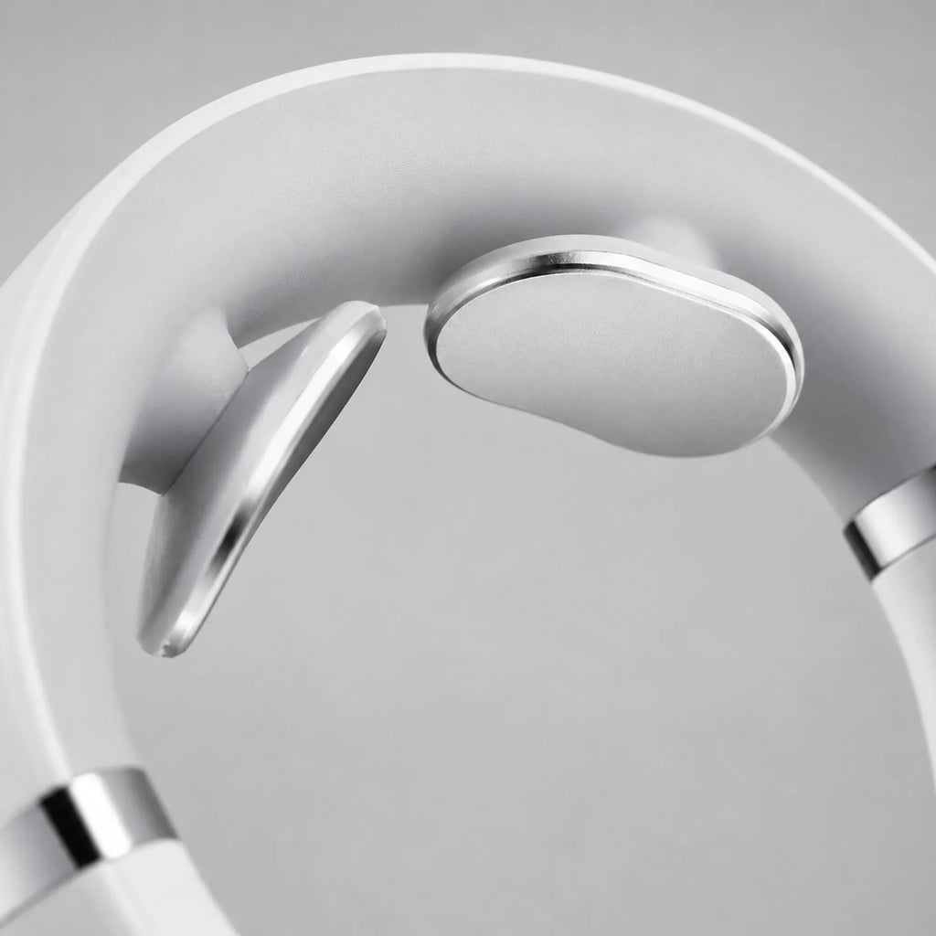 EMS Neck Massager – Hands-Free, 16 Intensity Levels, Rechargeable