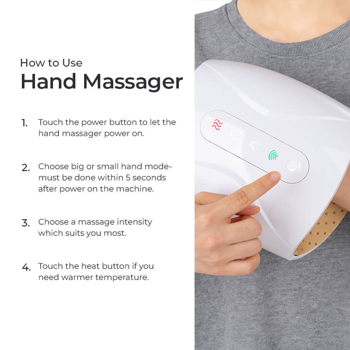 Masseur de main 3-en-1