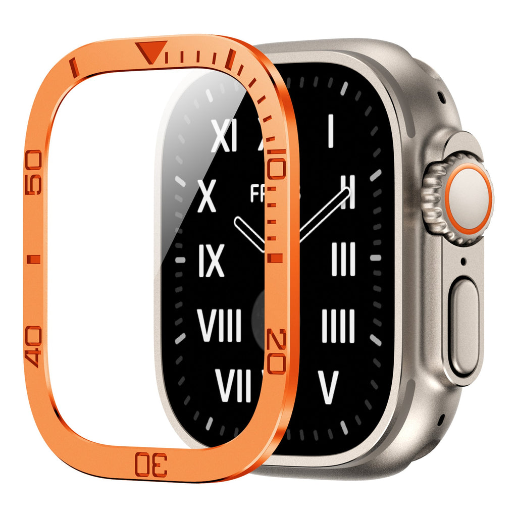 Gehärtetes Glas Displayschutz Vollständige Abdeckung Für Apple Watch Ultra / Ultra2