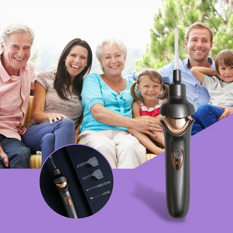 آفي مزيل شمع الأذن الكهربائي 5 في 1 – تنظيف لطيف وفعال
