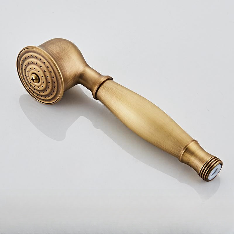 Retro Kupfer Duschset mit Messinghahn und praktischen Duschen