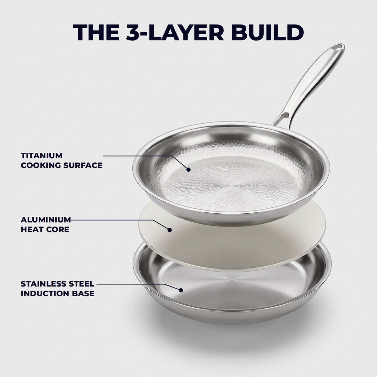 Hatori Kōmyō 光明 Series – Titanium Frying Pan