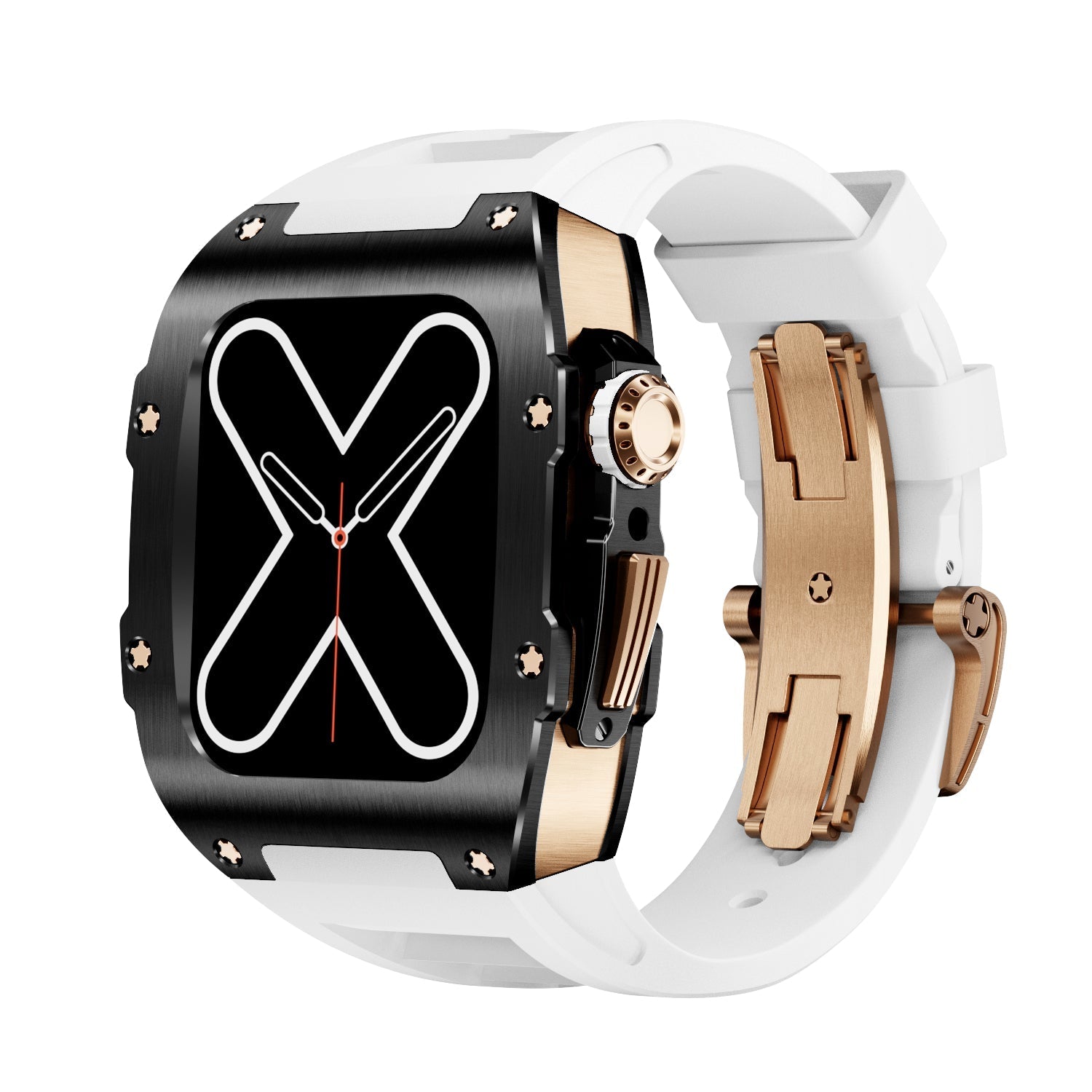 Siri RM 9009 - Sarung Jam Tangan Apple Hitam & Emas