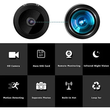 NovaCam Mini Kabellose Magnetkamera mit Echtzeit-Audio- und Videoüberwachung