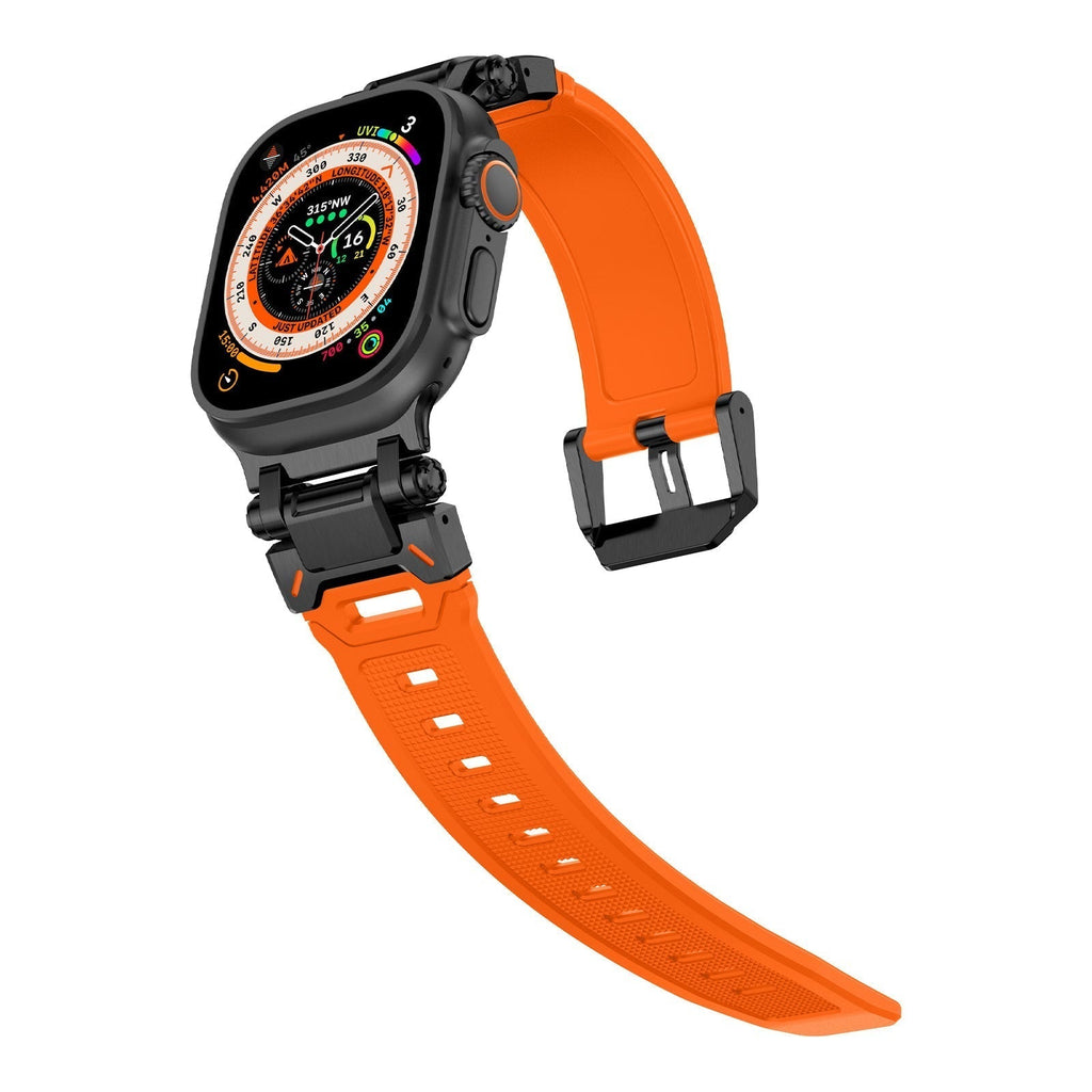 Explorer Tactical Fluoro Rubber Apple Watch Bandje
