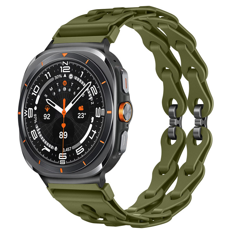Urheilusilikonikello ranneke Samsung Galaxy Watch Ultra 47mm:lle