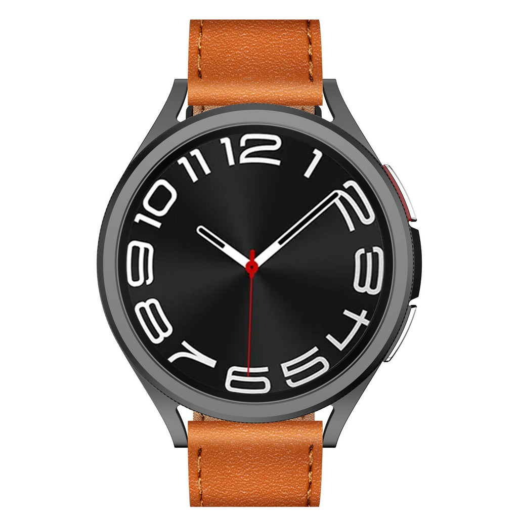 Cinturino in pelle genuina per Samsung Galaxy Watch 4/5/6/7-20mm