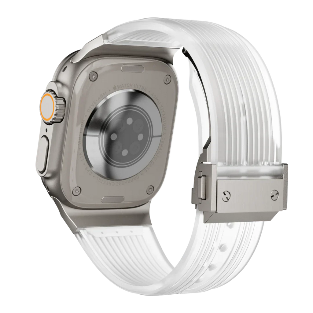 HB99 Transparent silikonarmband för Apple Watch