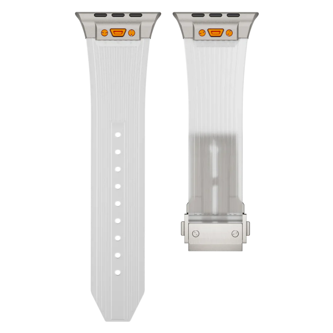 HB99 Transparent silikonarmband för Apple Watch