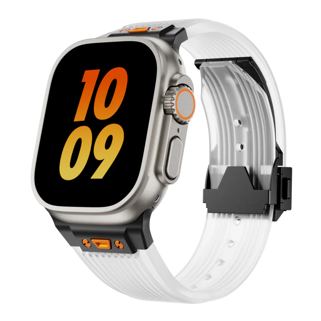 HB99 Transparent silikonarmband för Apple Watch