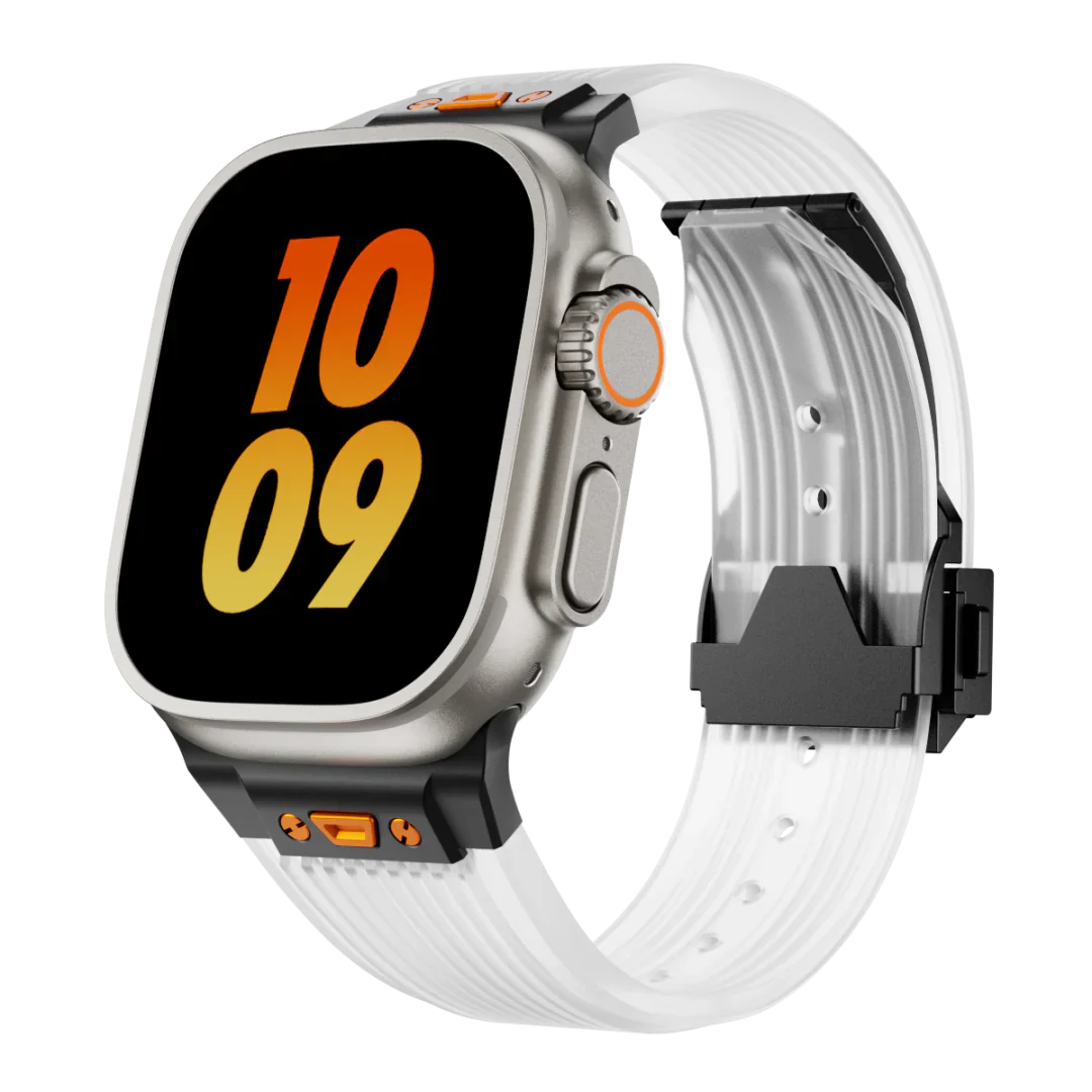 HB99 Transparent silikonarmband för Apple Watch