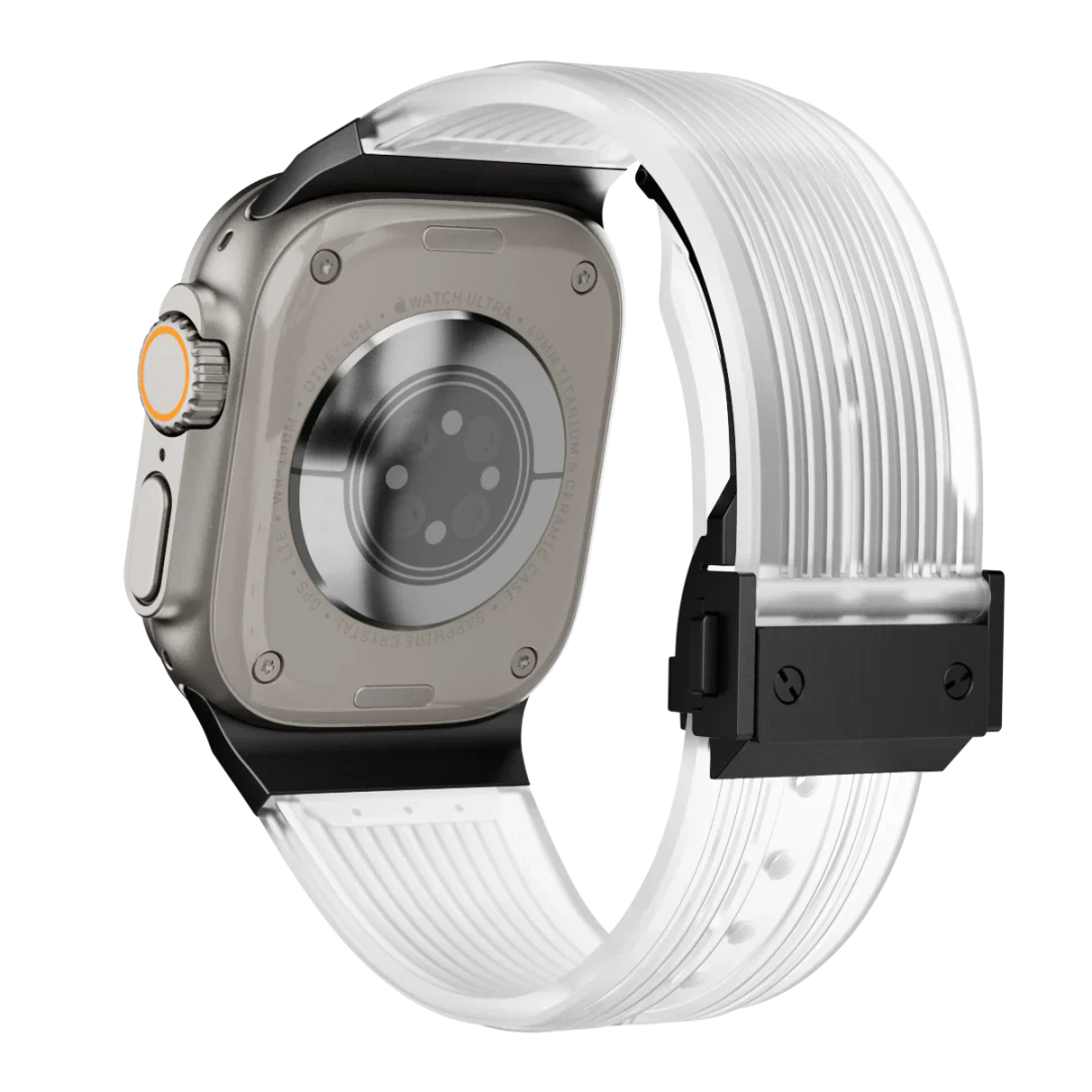 HB99 Transparent silikonarmband för Apple Watch