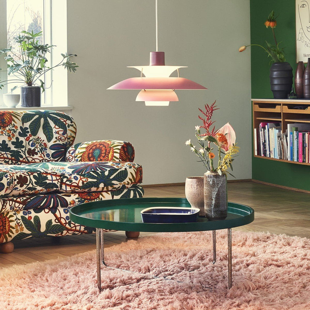 Macaron-pendellampe — metallskjerm i 15 farger, E27, 30–50 cm