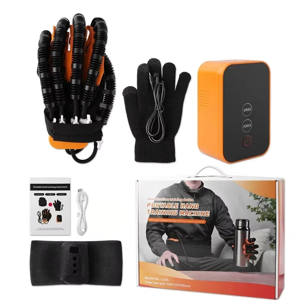 Gants robotisés avancés de rééducation - Appareil d'exercice des doigts pour patients victimes d'AVC