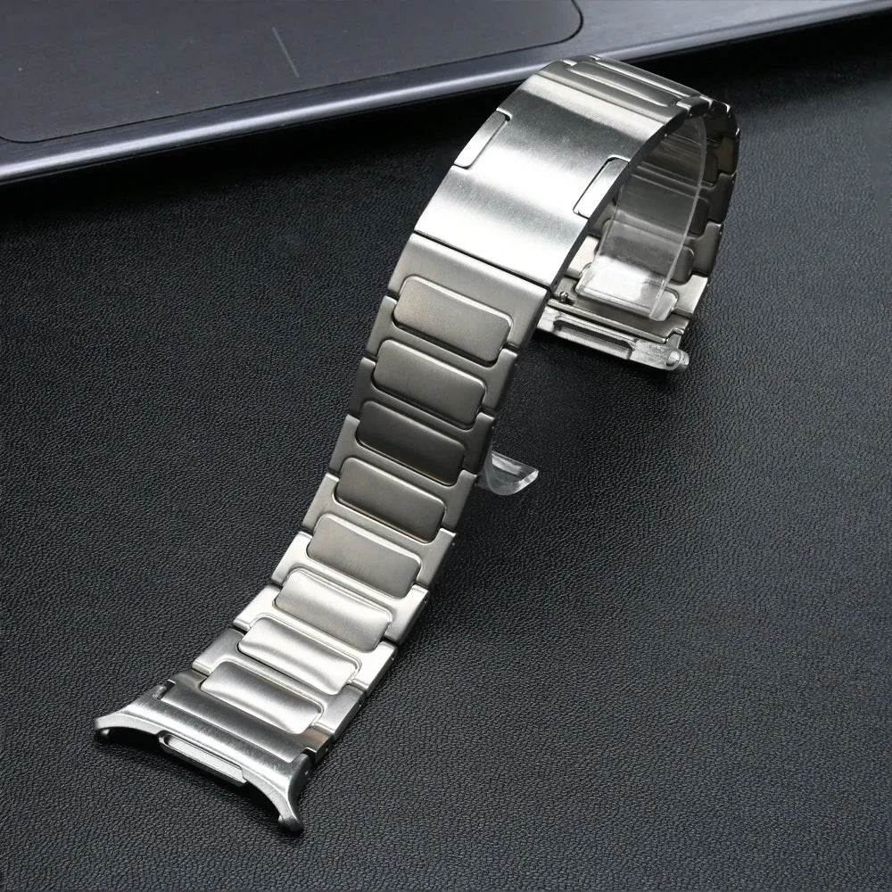 Samsung Watch 7 Ultra için Titanyum Kordon