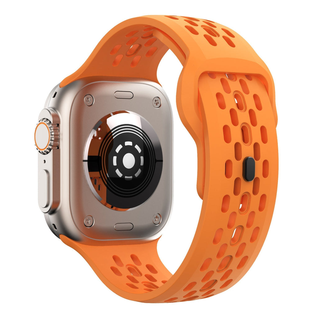 Tali Getah FKM Bernafas Untuk Apple Watch
