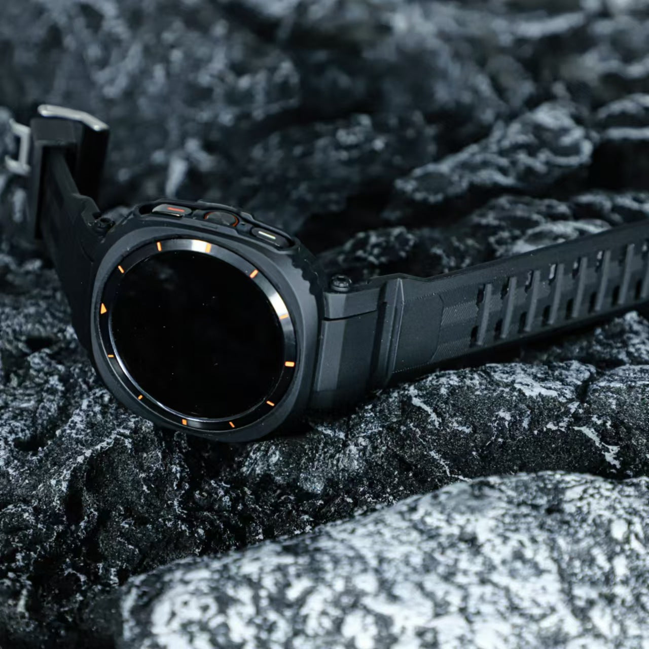 Urheilullinen TPU-ranneke + kotelo Samsung Galaxy Watch Ultra 47 mm:lle