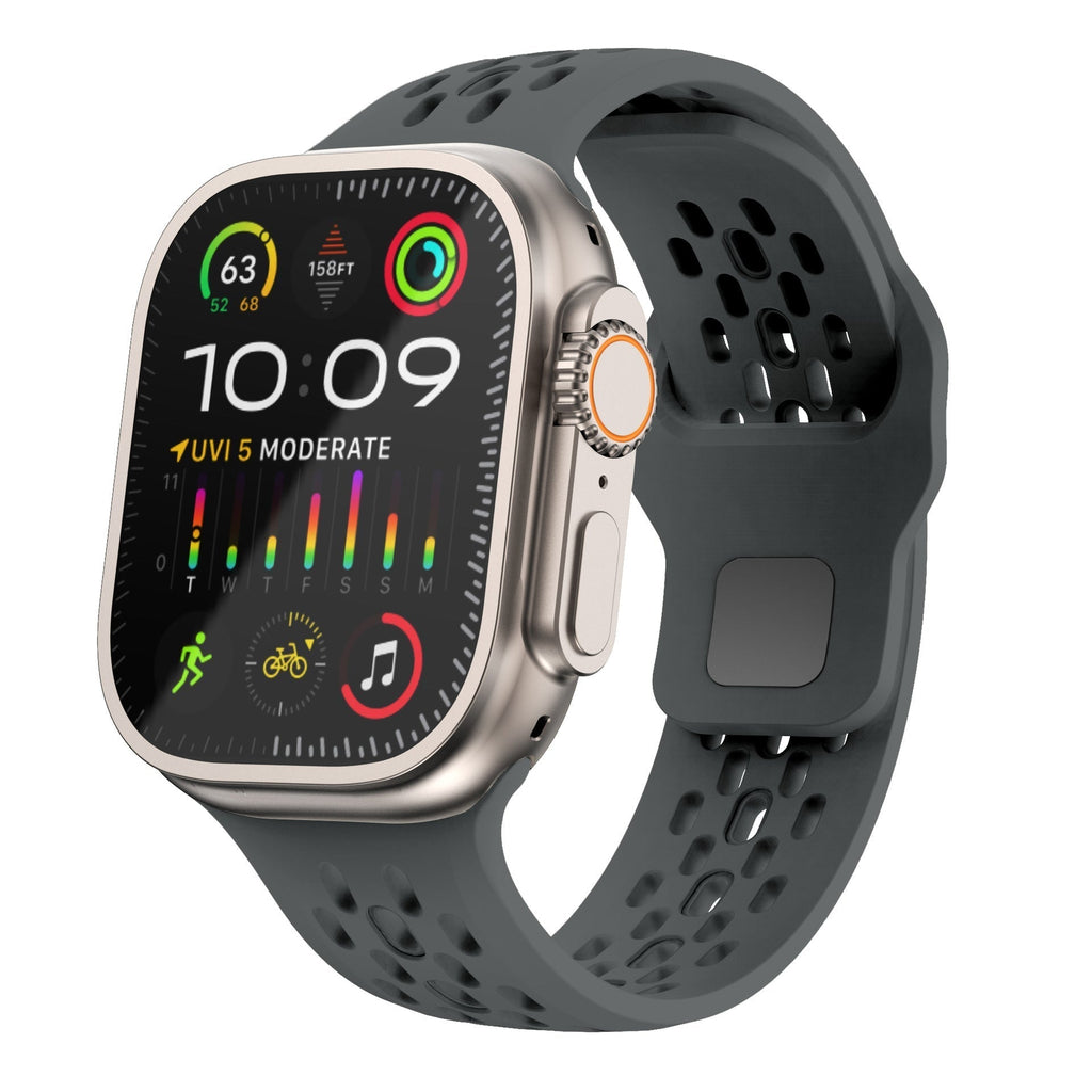 Tali Getah FKM Bernafas Untuk Apple Watch