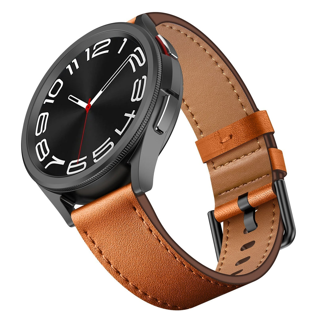 Cinturino in pelle genuina per Samsung Galaxy Watch 4/5/6/7-20mm