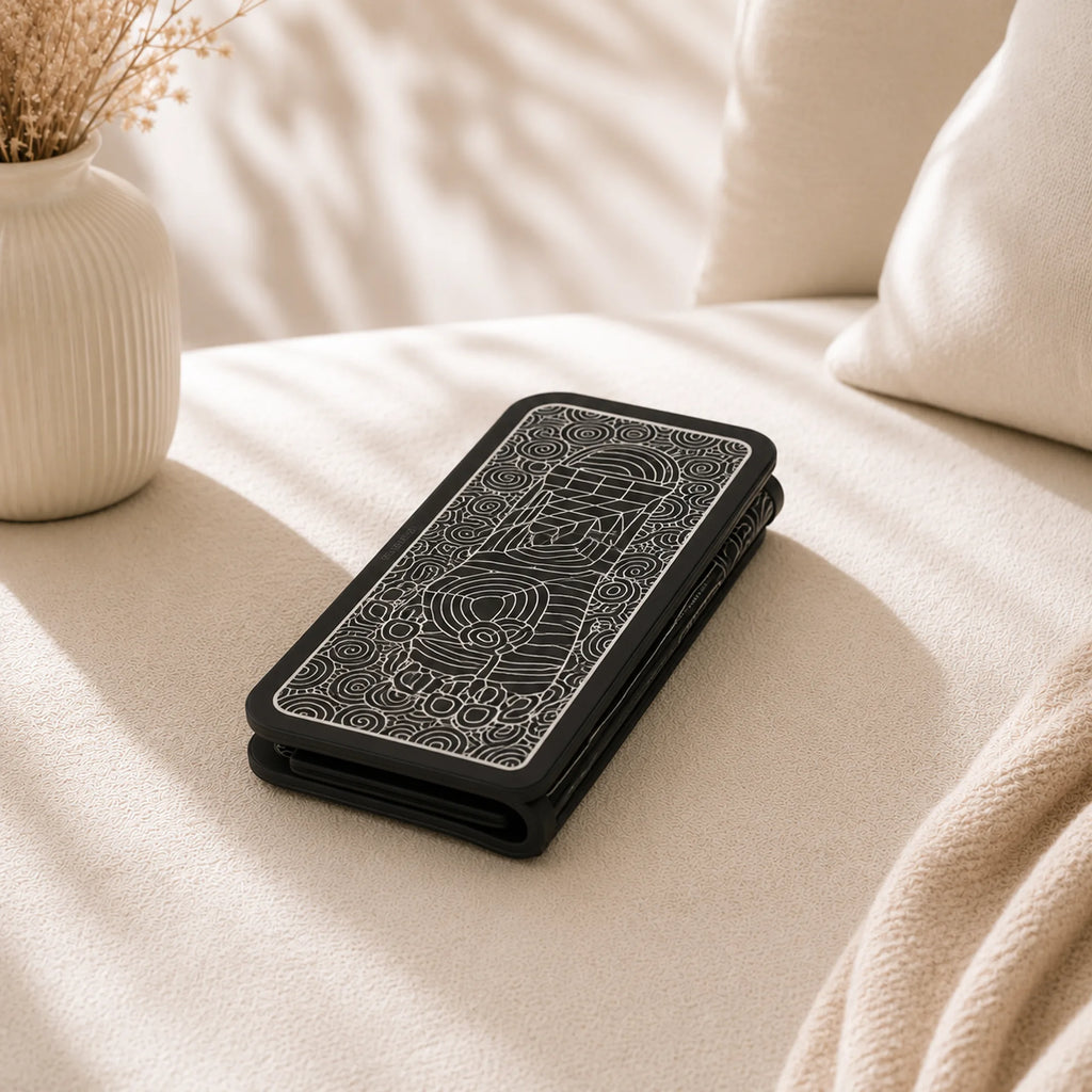 EMS Foot Massager Pad – 8 Modes, 19 Intensity Levels, Remote, Foldable