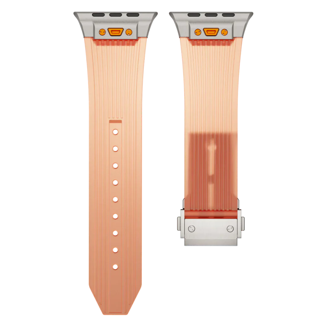 HB99 Transparent silikonarmband för Apple Watch