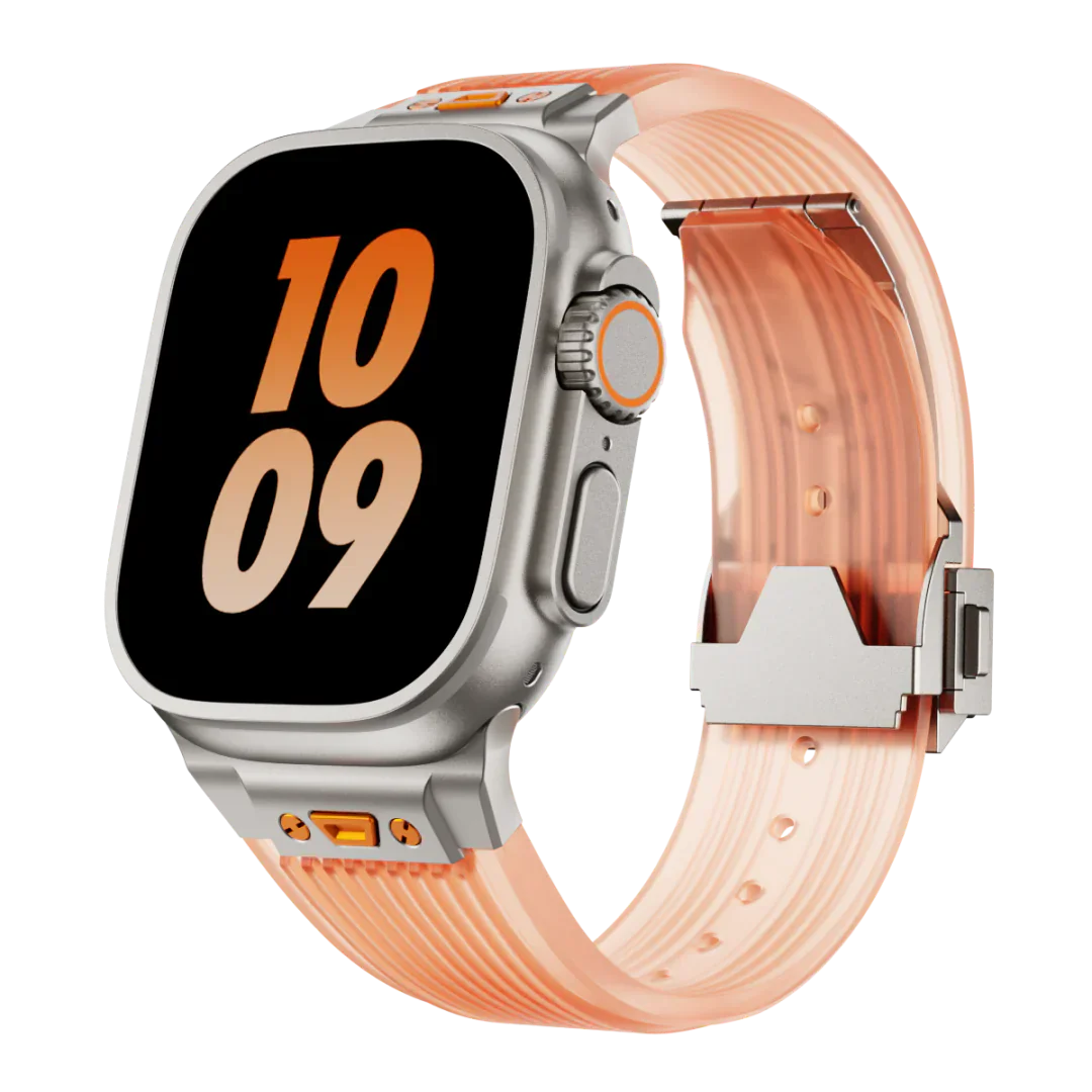 HB99 Transparent silikonarmband för Apple Watch