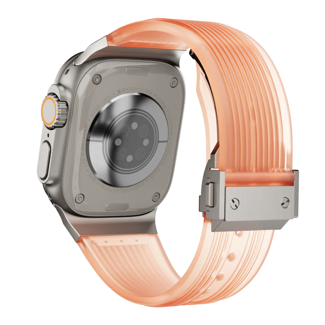 HB99 Transparent silikonarmband för Apple Watch