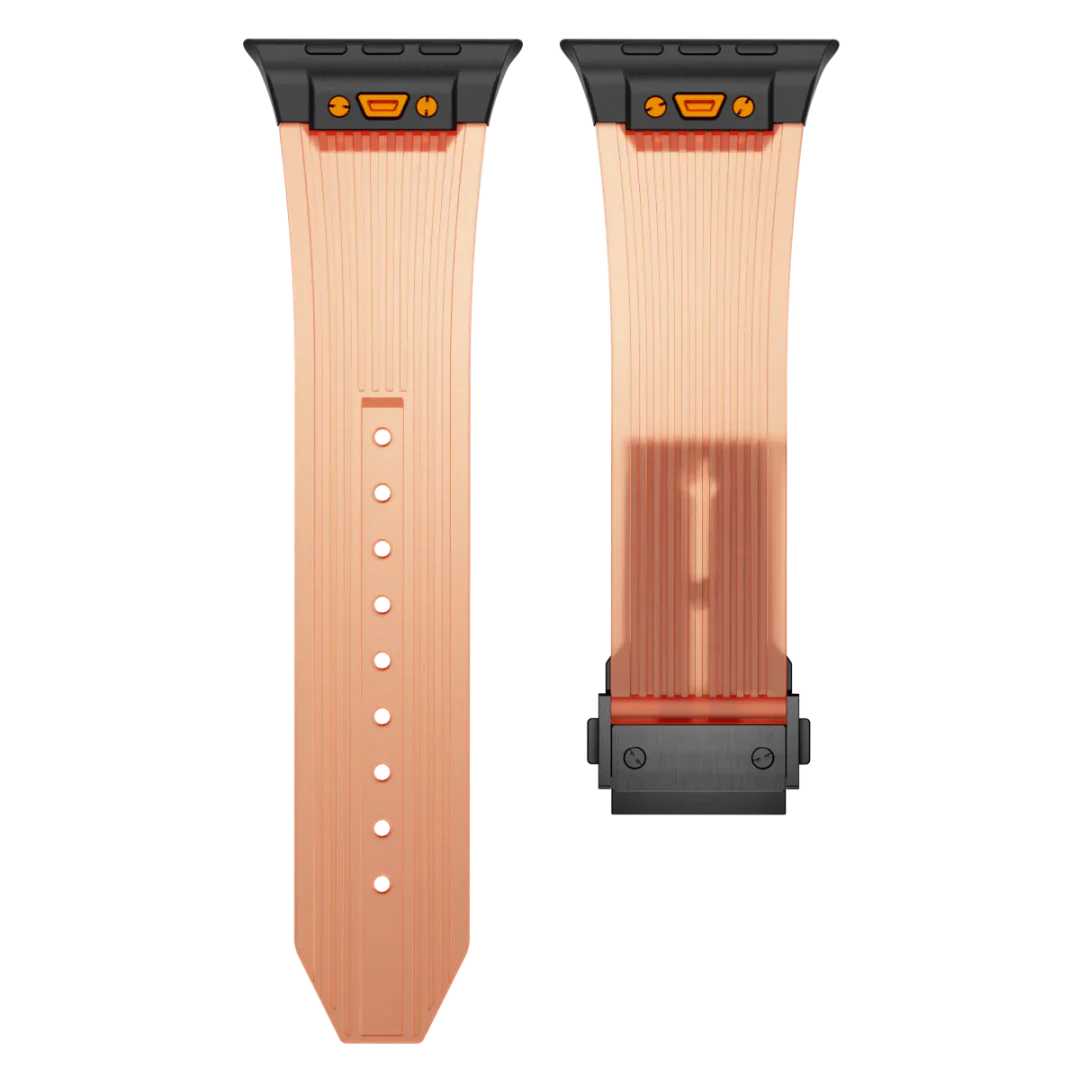 HB99 Transparent silikonarmband för Apple Watch