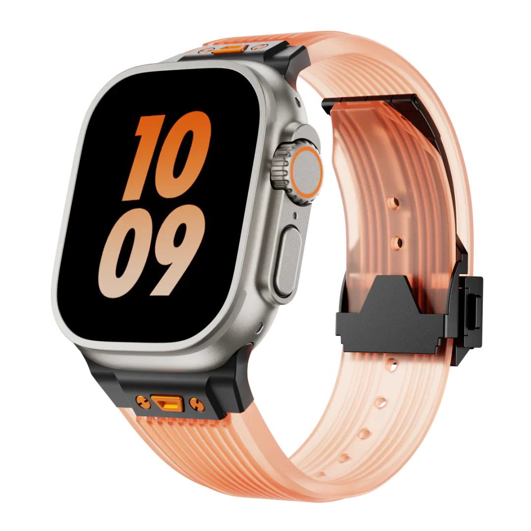 HB99 Transparent silikonarmband för Apple Watch