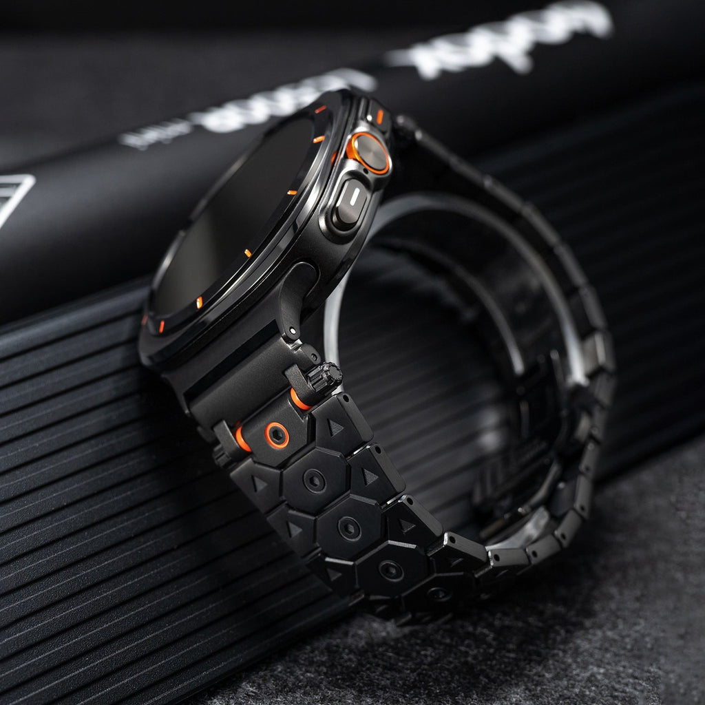 Luxus rozsdamentes acél szíj Samsung Galaxy Watch Ultra-hoz