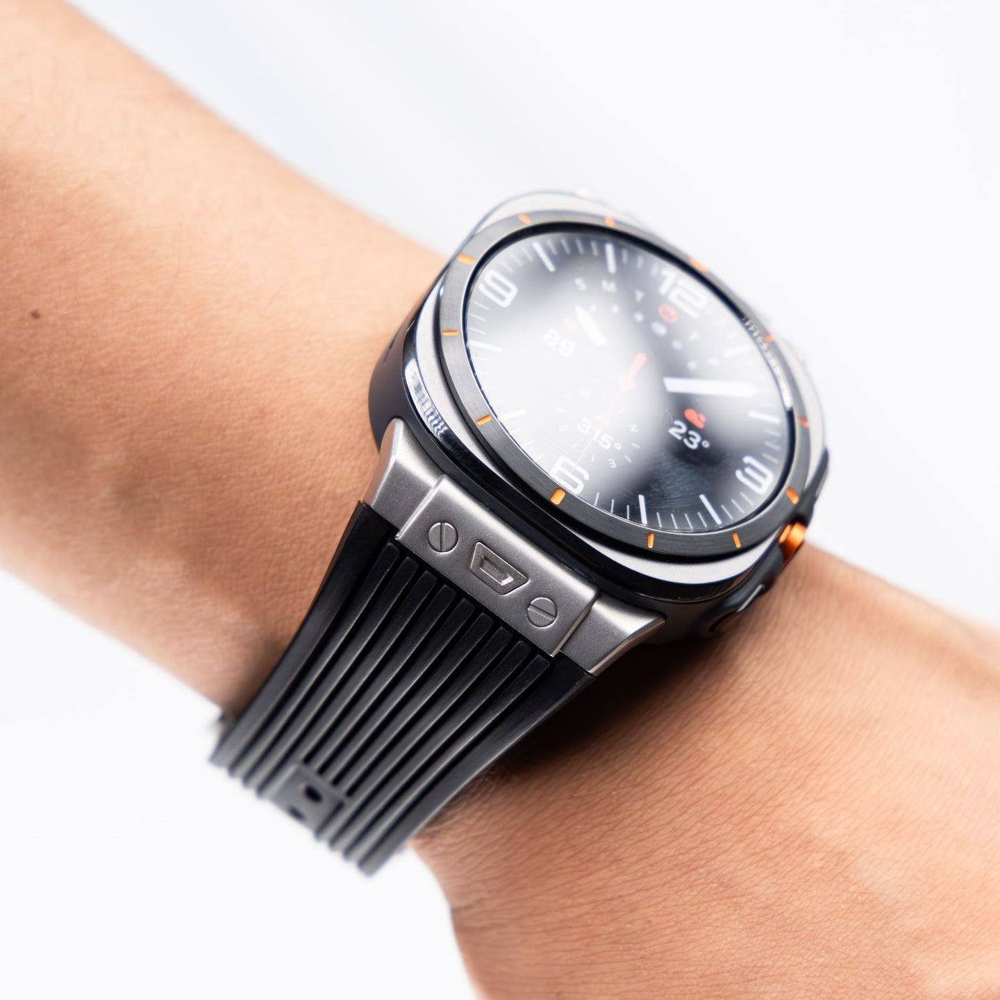 Tali Silikon Reka Bentuk Rapi RM Untuk Jam Tangan Samsung Ultra