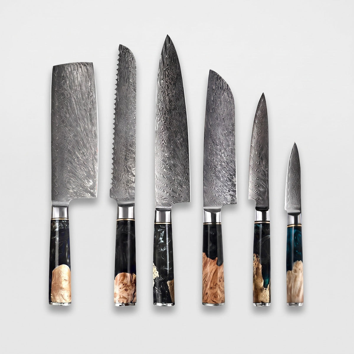 Hatori Ginkai 銀海 Series - 6 Piece Set