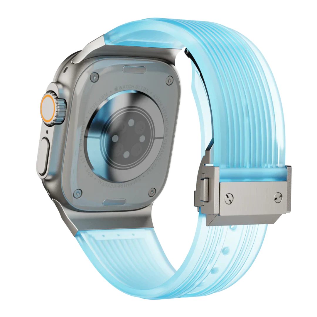 HB99 Transparent silikonarmband för Apple Watch