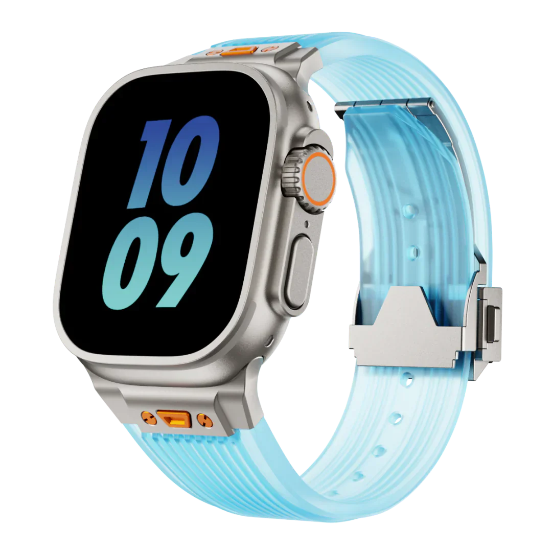HB99 Transparent silikonarmband för Apple Watch