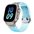 RM gennemsigtigt silikonearmbånd til Apple Watch