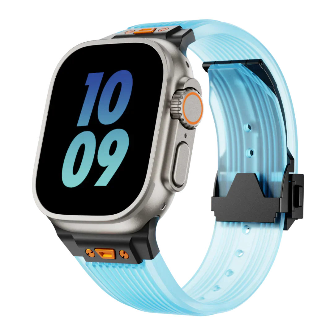HB99 Transparent silikonarmband för Apple Watch