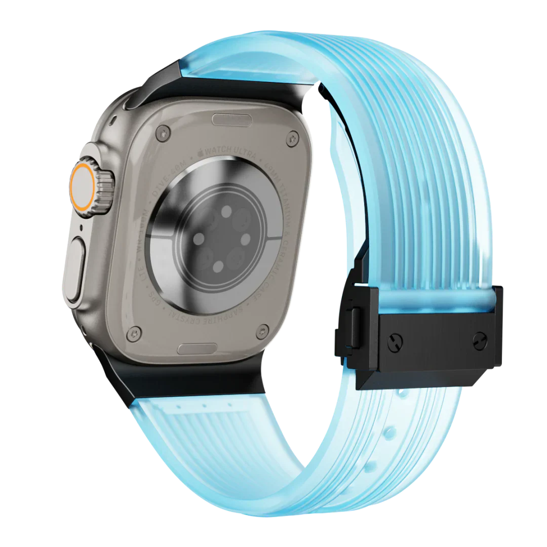 HB99 Transparent silikonarmband för Apple Watch