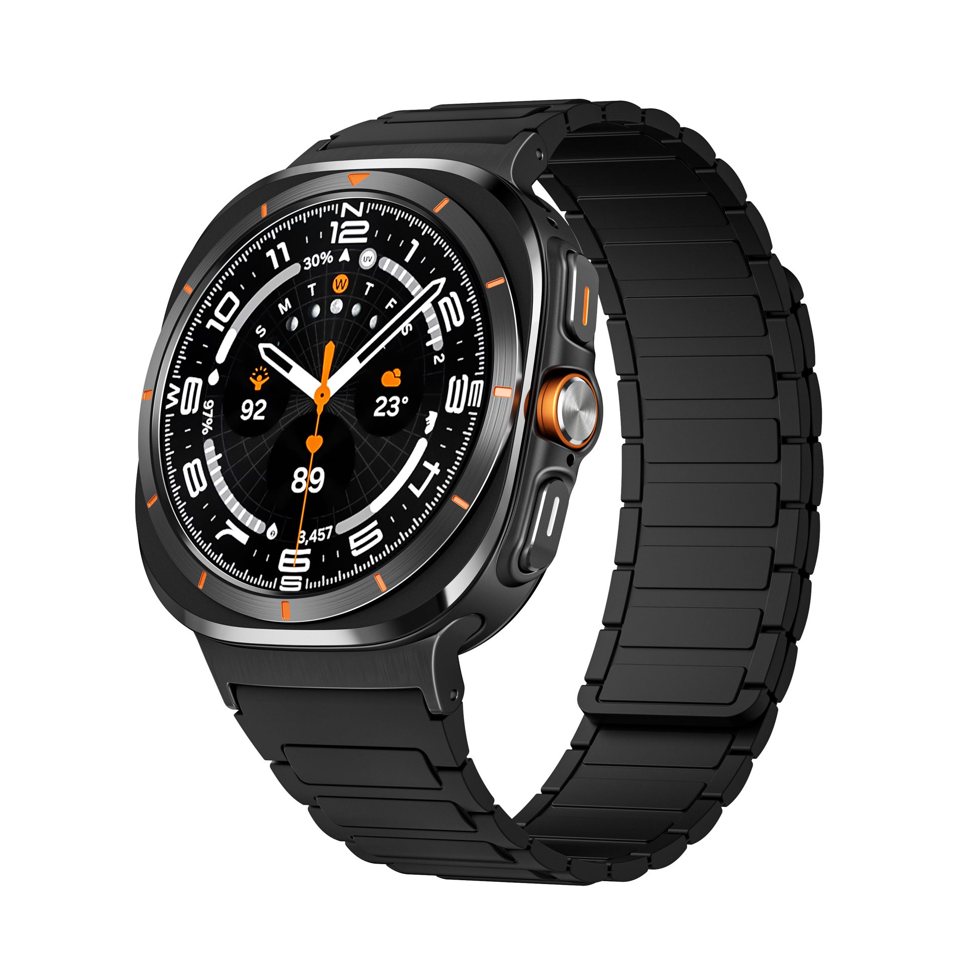 Sports silikon magnetisk rem for Samsung Watch 7 Ultra