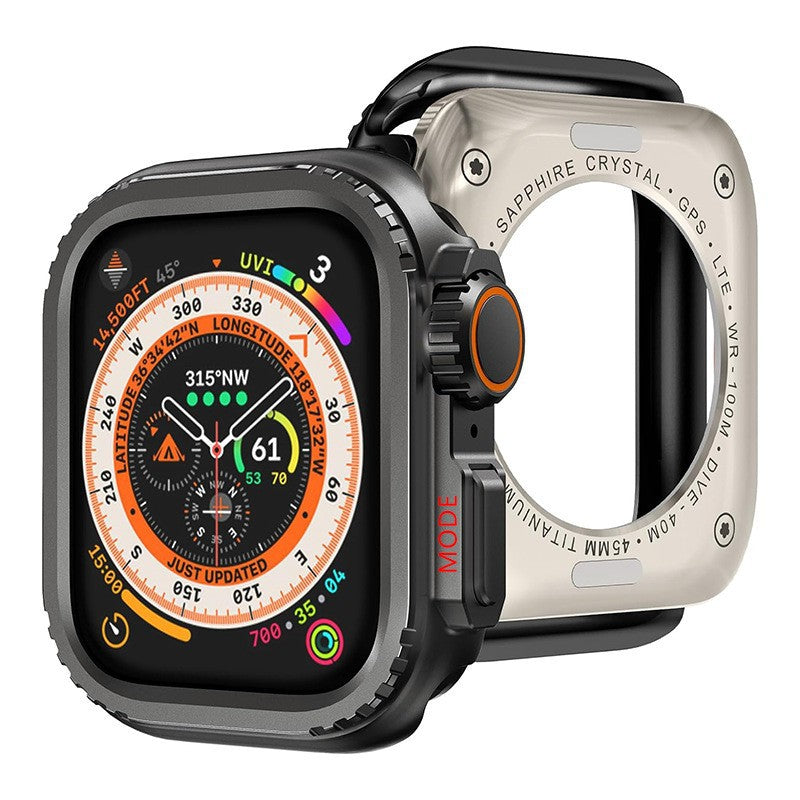 Robust titanlegeringskasse for Apple Watch