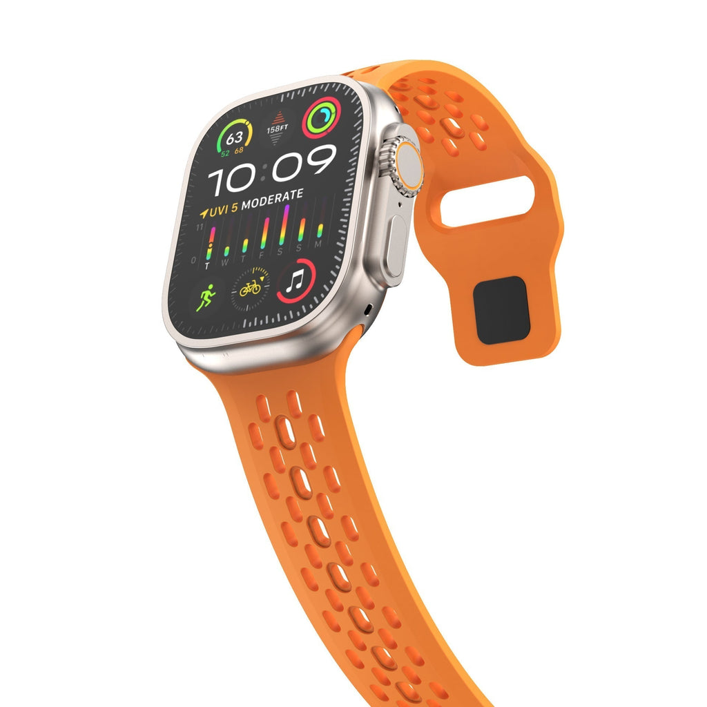 Tali Getah FKM Bernafas Untuk Apple Watch