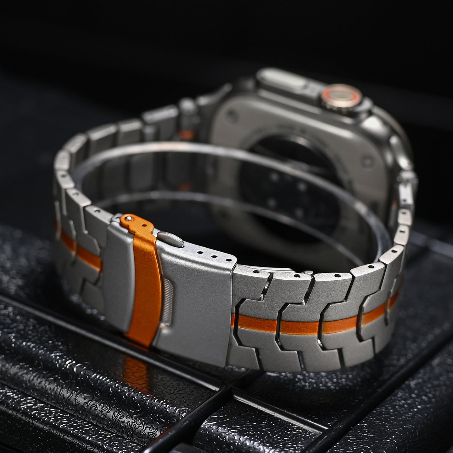 Mech Warrior fém óraszíj Apple Watch-hoz