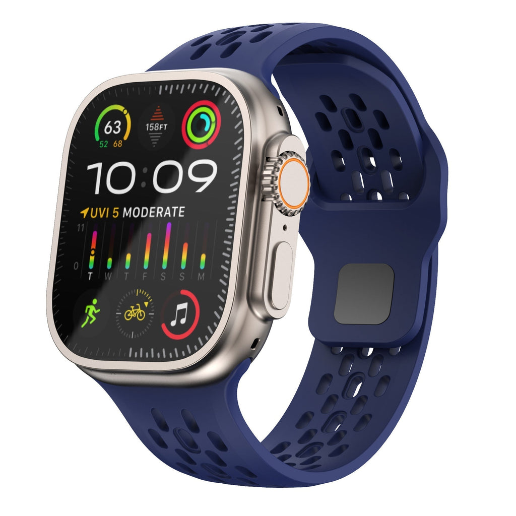 Tali Getah FKM Bernafas Untuk Apple Watch