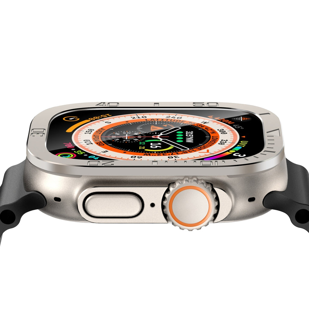 Gehärtetes Glas Displayschutz Vollständige Abdeckung Für Apple Watch Ultra / Ultra2