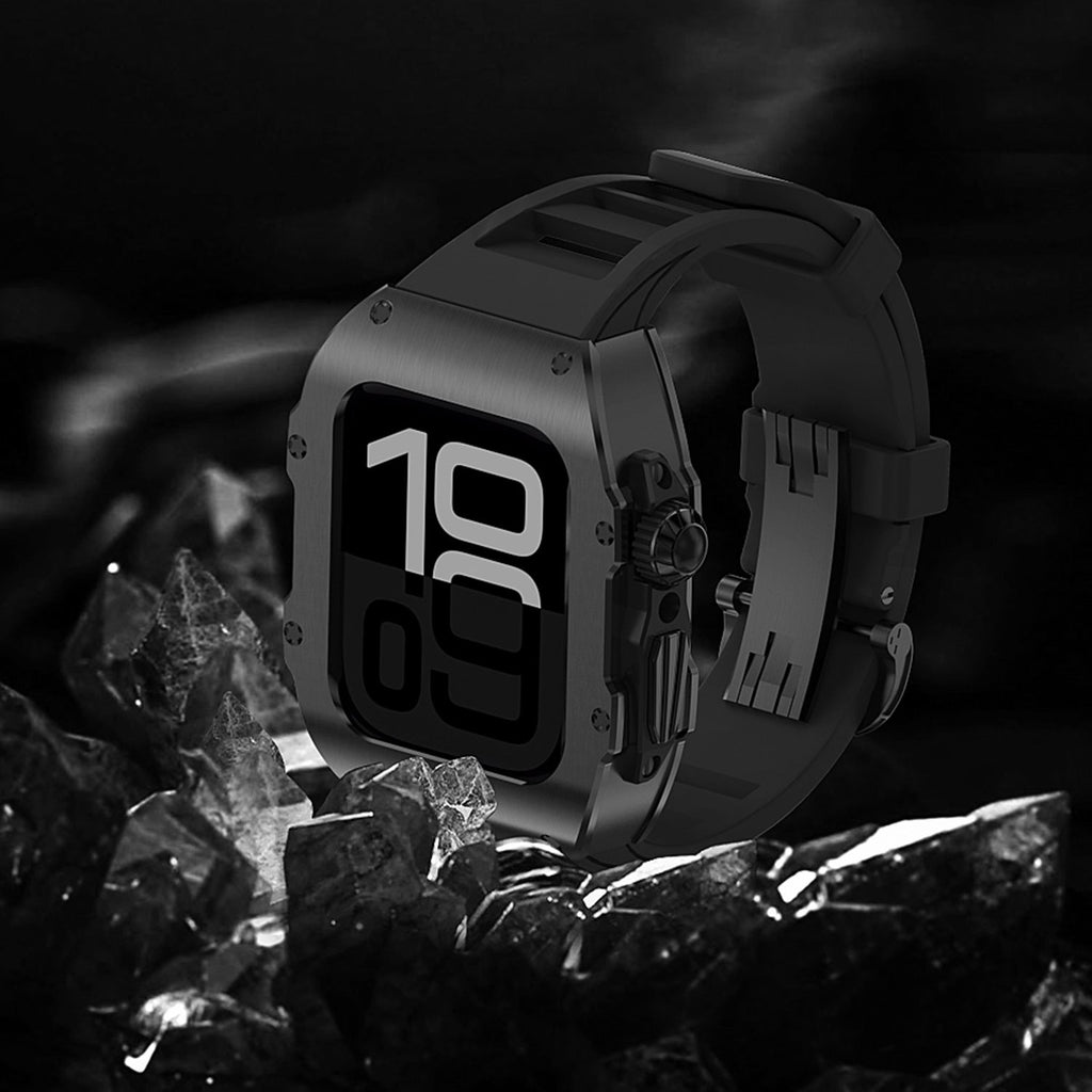 Elektrokémiailag bevont integrált módosítású fluoroelasztomer szíj Apple Watch-hoz