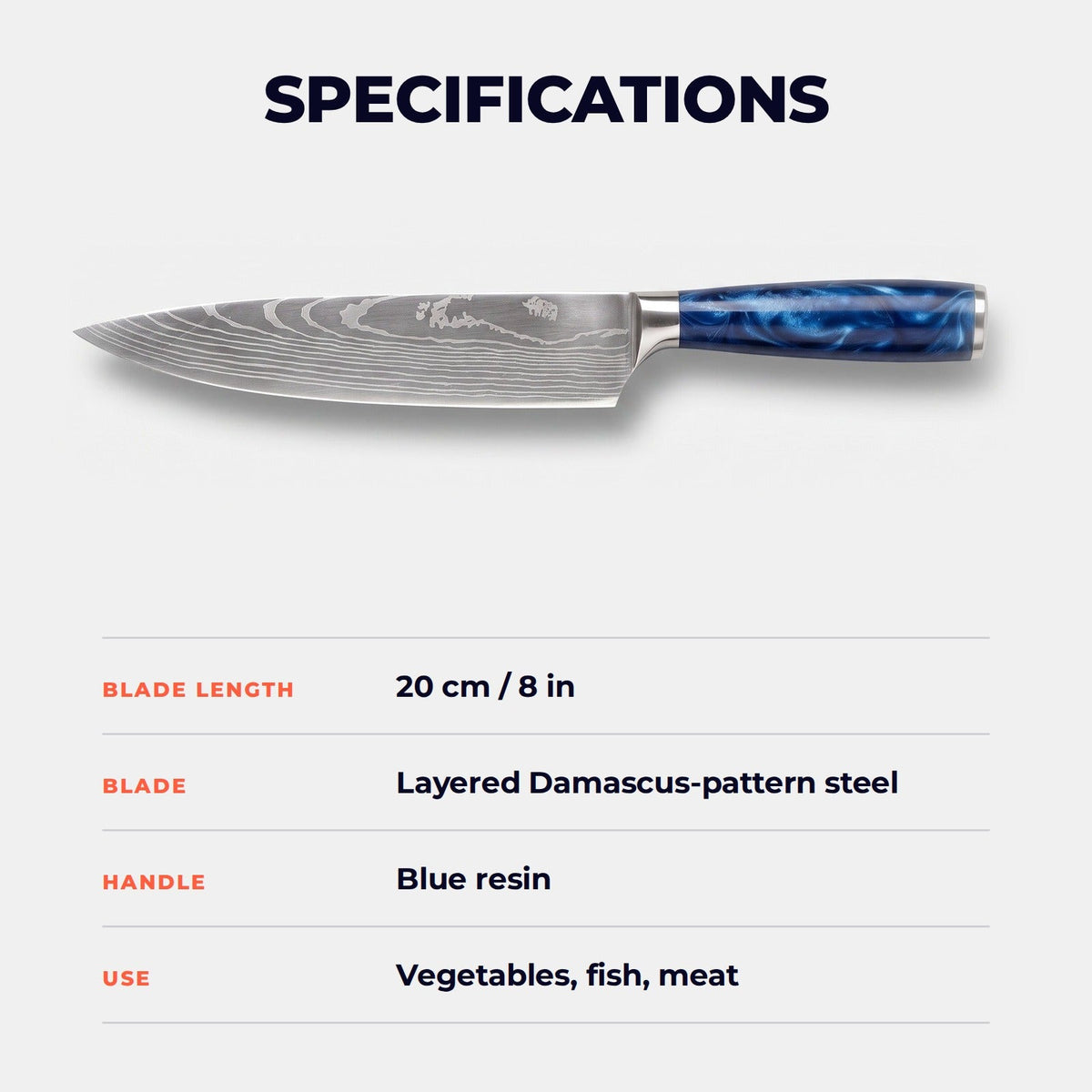 Hatori Seido 青道 Series - Chef's Knife