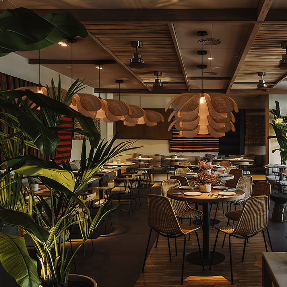 Astra rattan fonott függeszték hálószobába az Orntli-tól