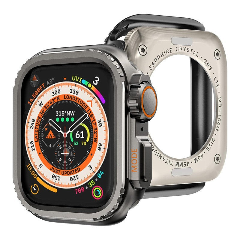Robust titanlegeringskasse for Apple Watch