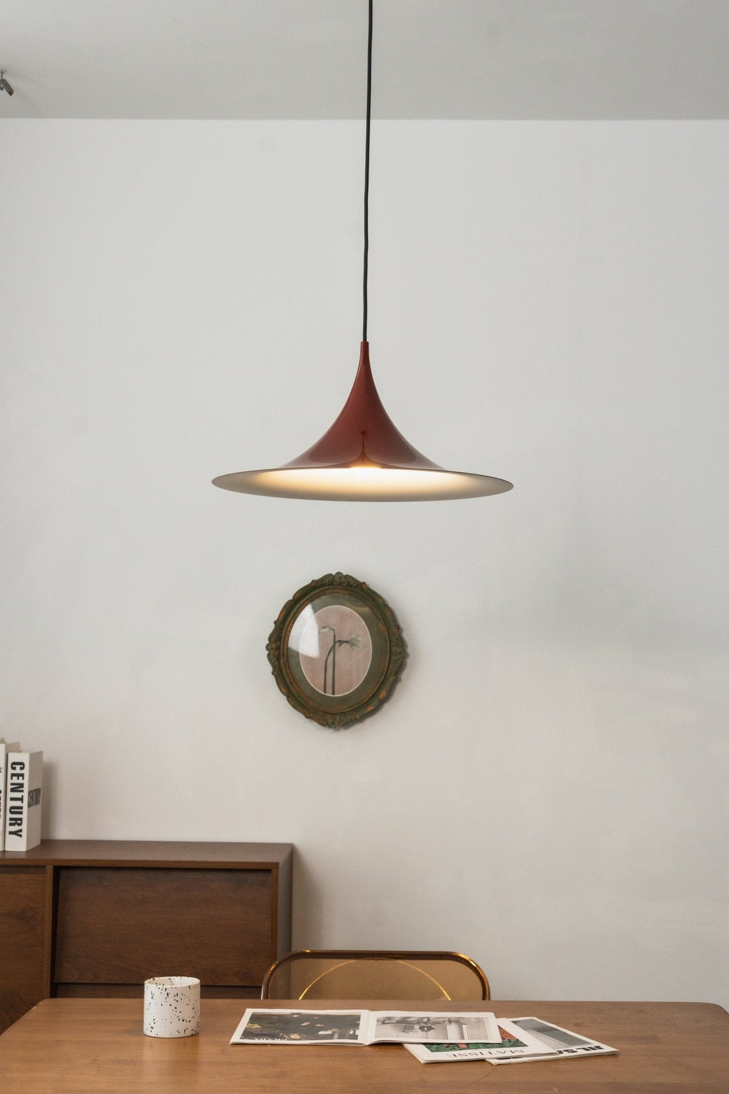 Semi Arched Pendant Light