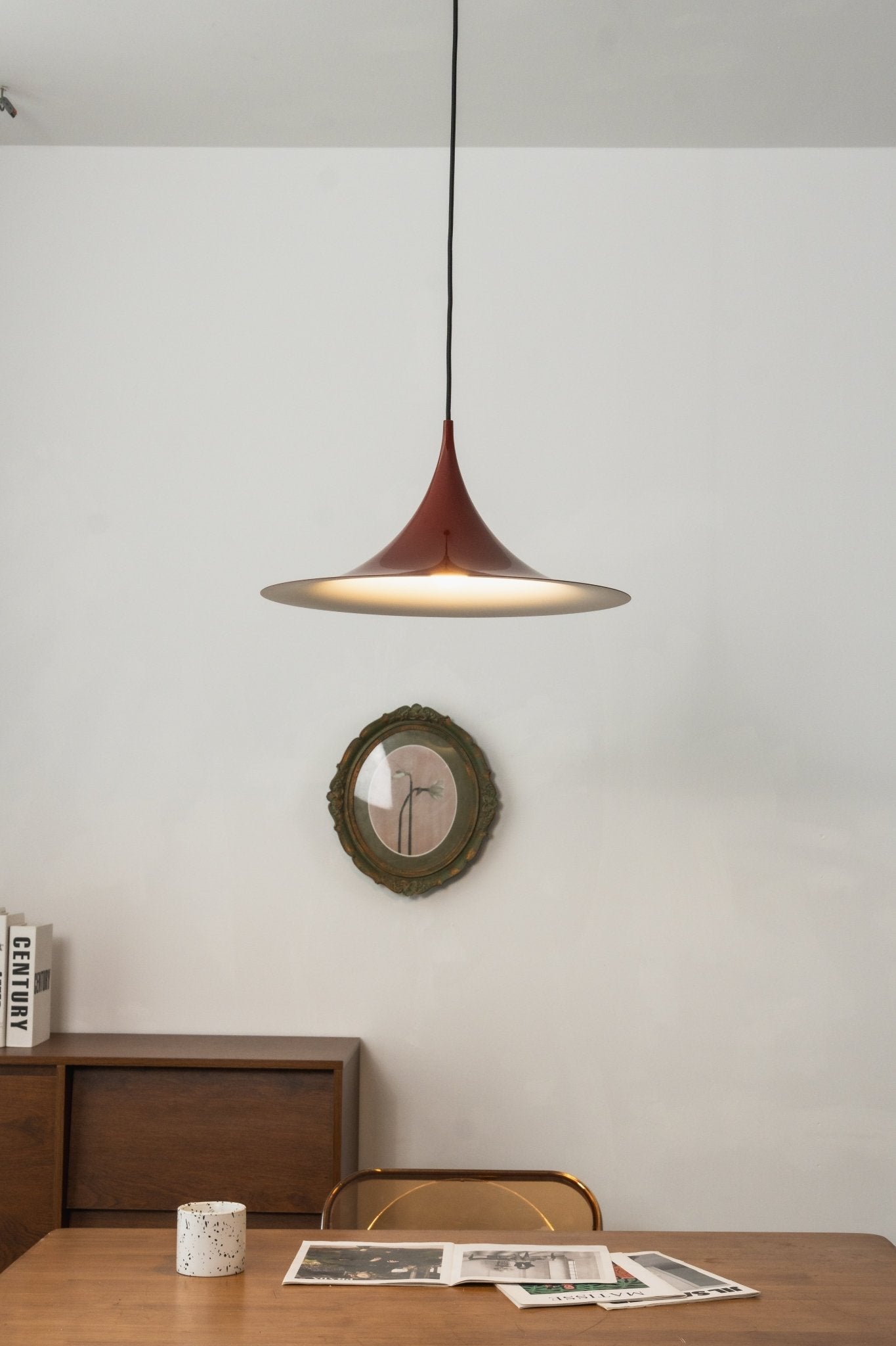 Semi Arched Pendant Light